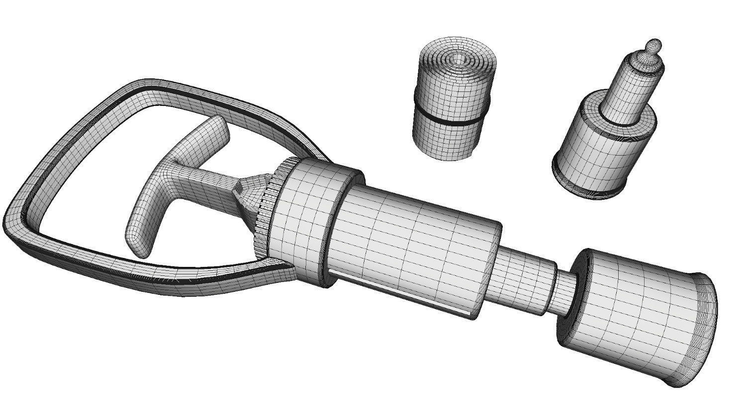 Venom extractor 3D model_9