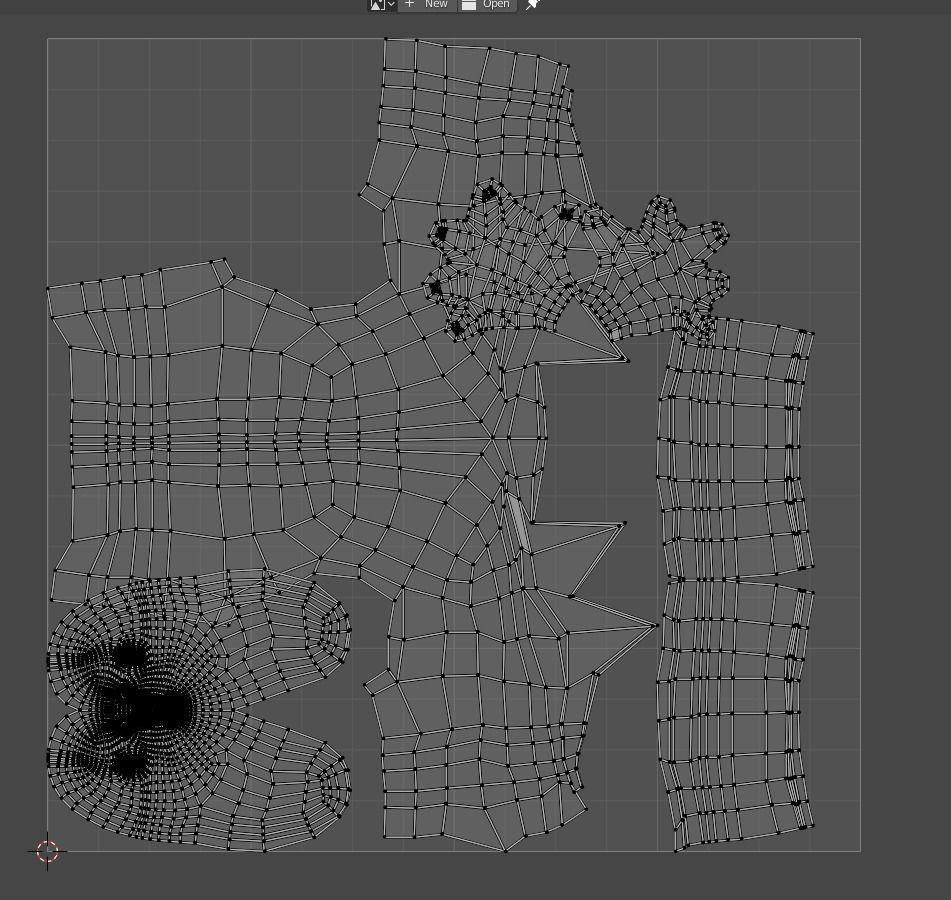 low poly character cartoon man Low-poly 3D model_7