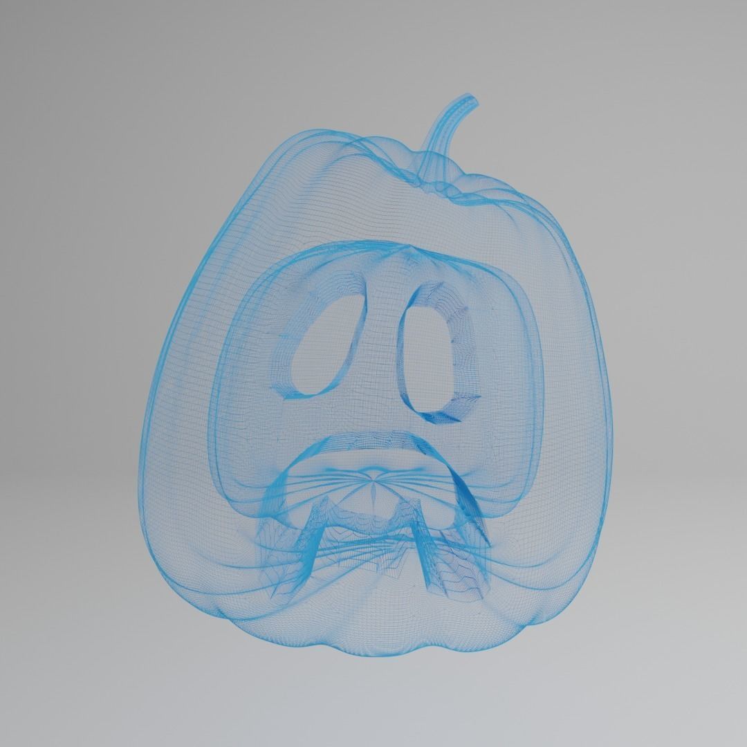 Halloween Pumpkins 3D model_16
