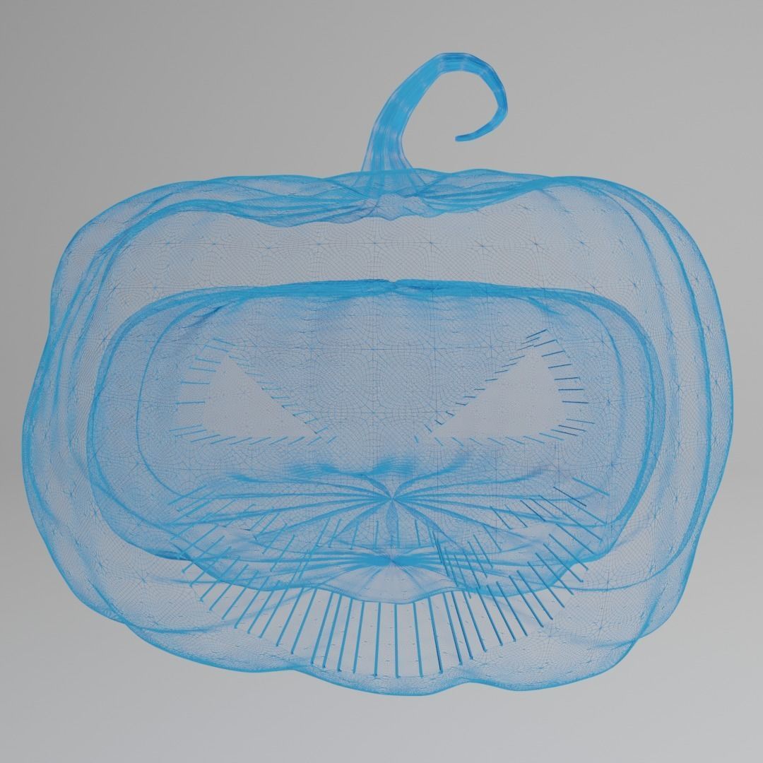 Halloween Pumpkins 3D model_6