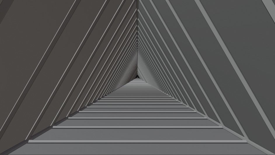 Triangle Looping Animation Free 3D model_1