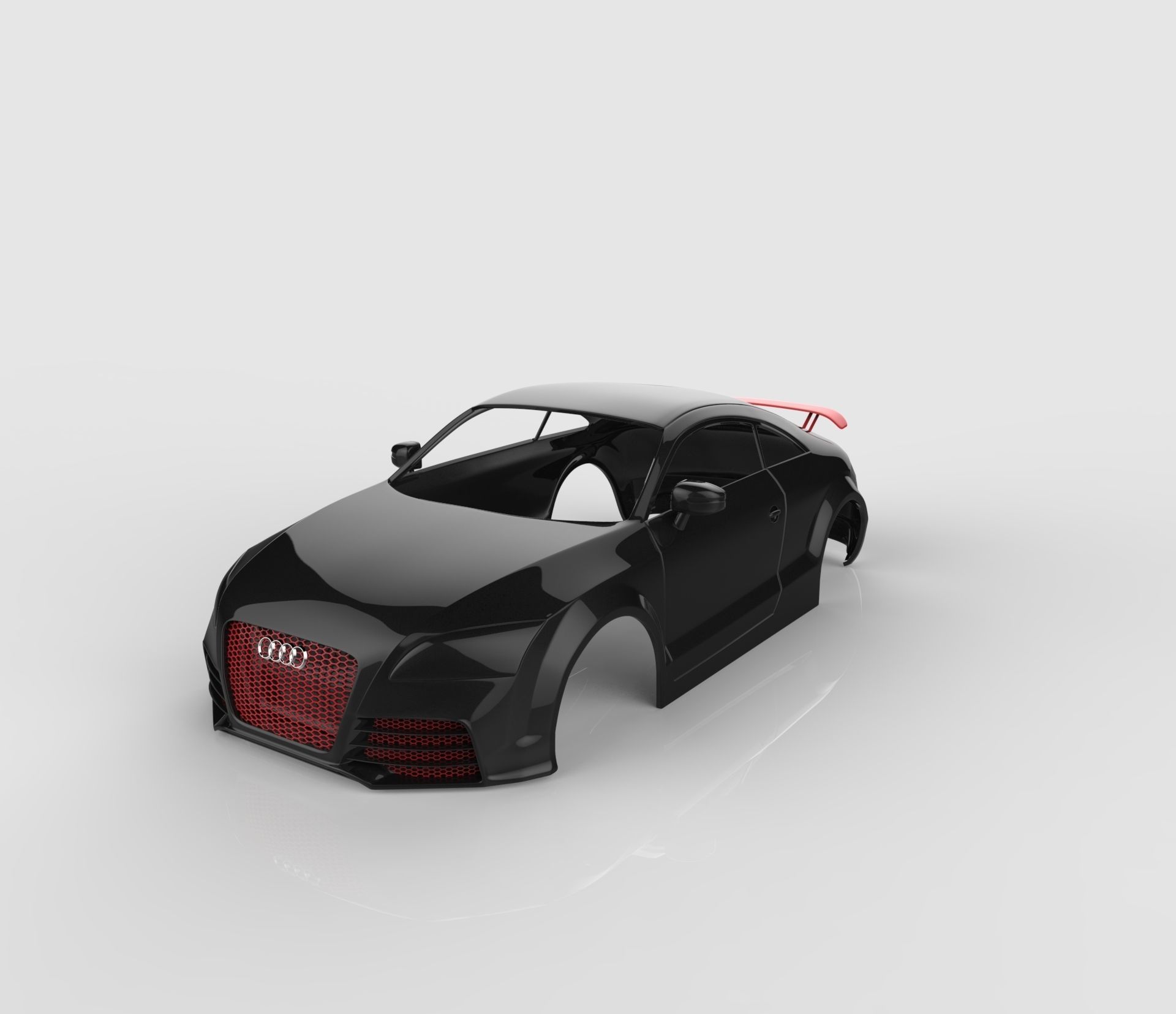 audi tt rs mk2 3D print model_2