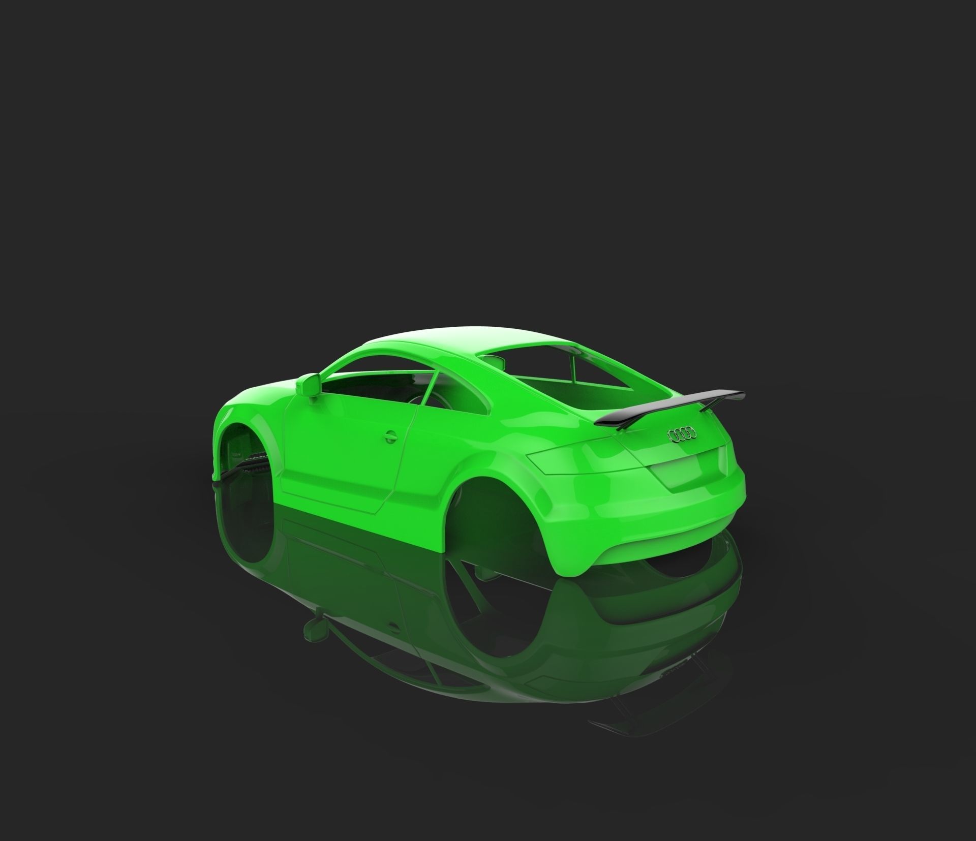 audi tt rs mk2 3D print model_5