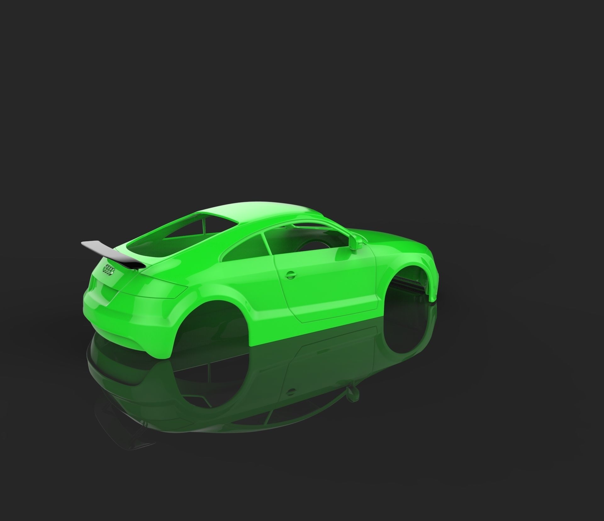 audi tt rs mk2 3D print model_1