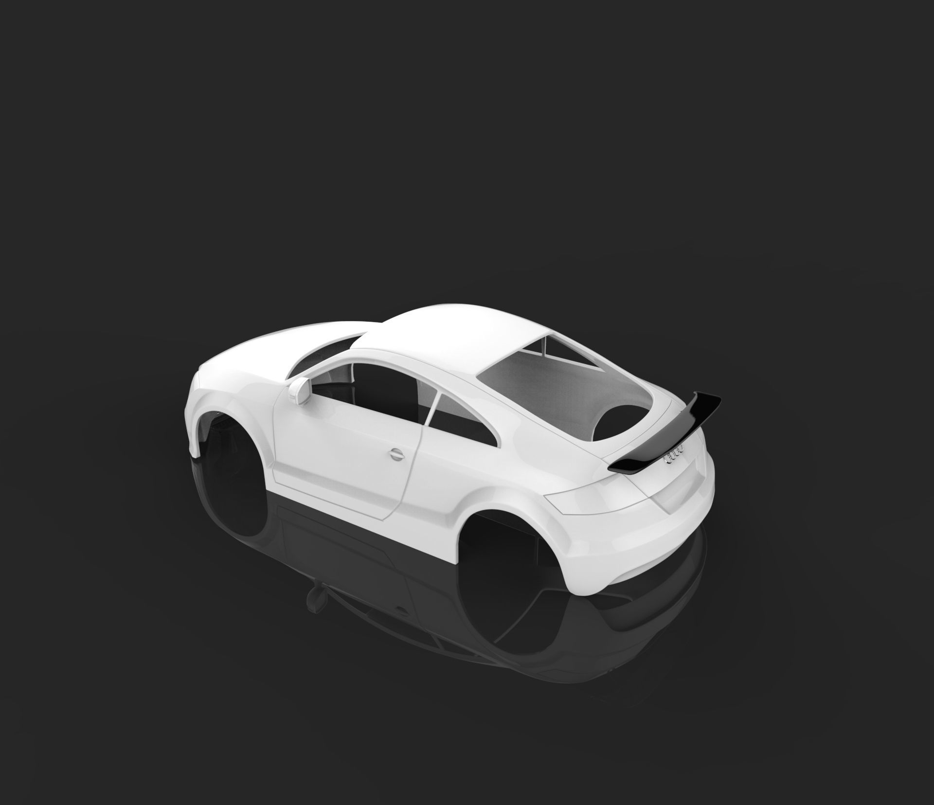 audi tt rs mk2 3D print model_4