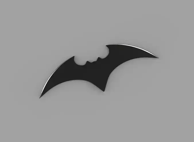 Batman 2021 Batarang for 3D print 