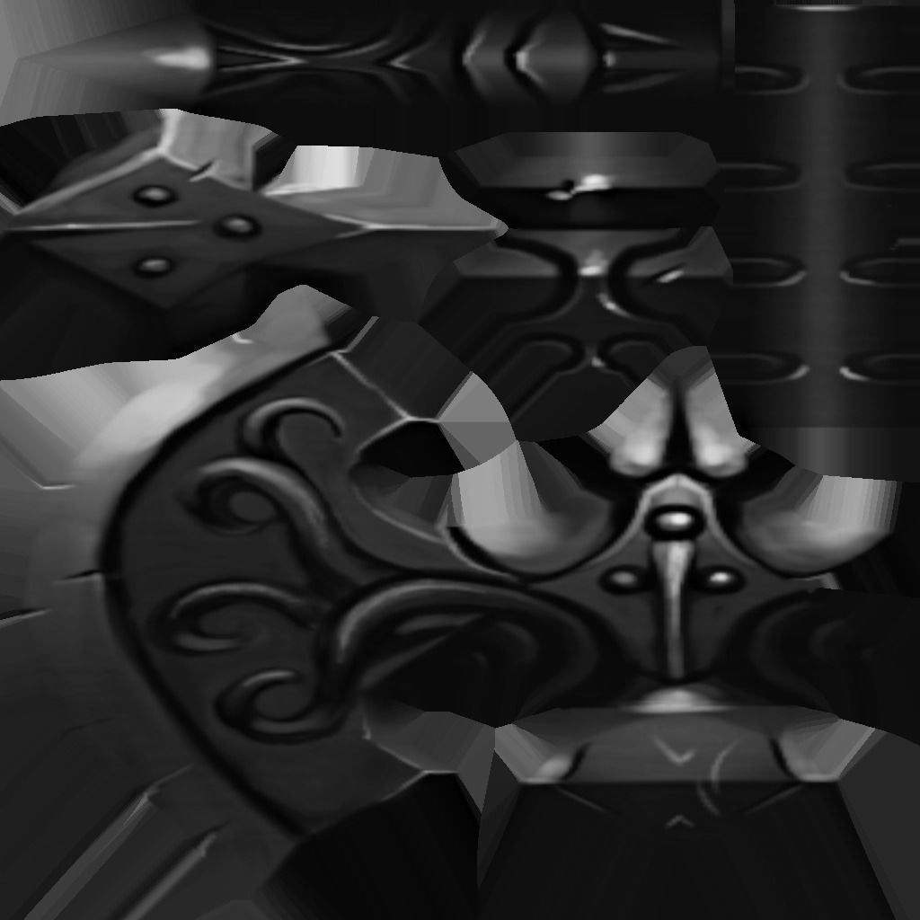 low poly AR vr axe Low-poly 3D model_8