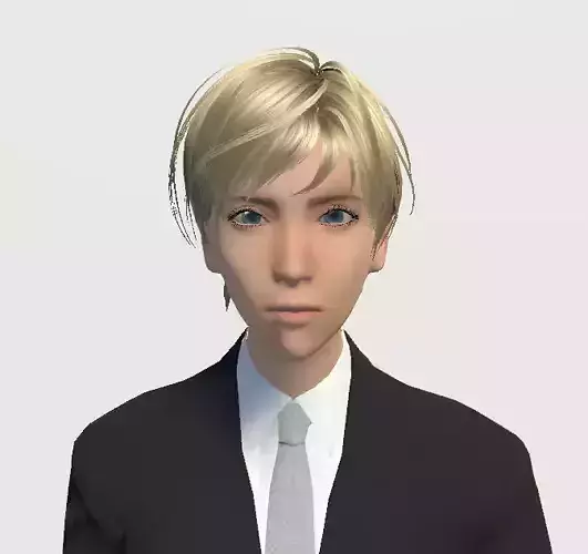 Unity Humanoid Model Male 010 Free 3D model