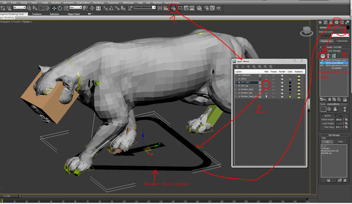 Leopard A jaguar - jaguar 3D model_8
