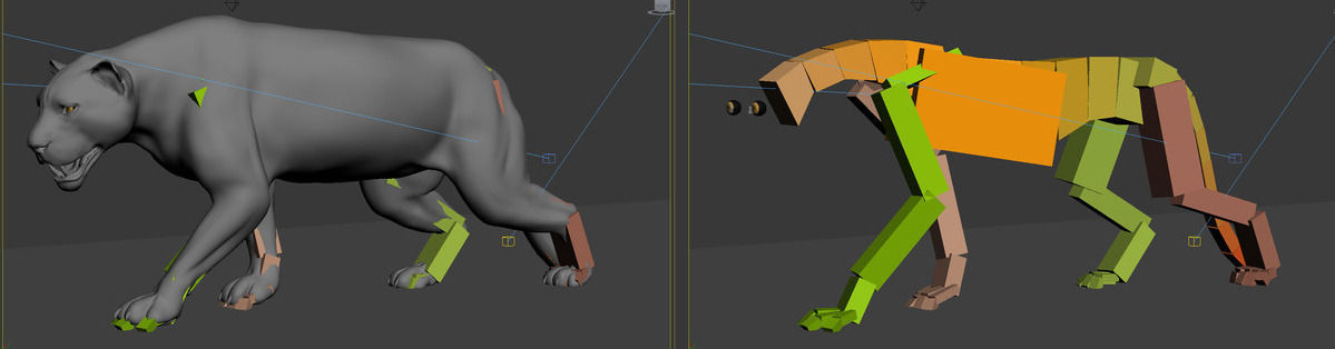 Leopard A jaguar - jaguar 3D model_10