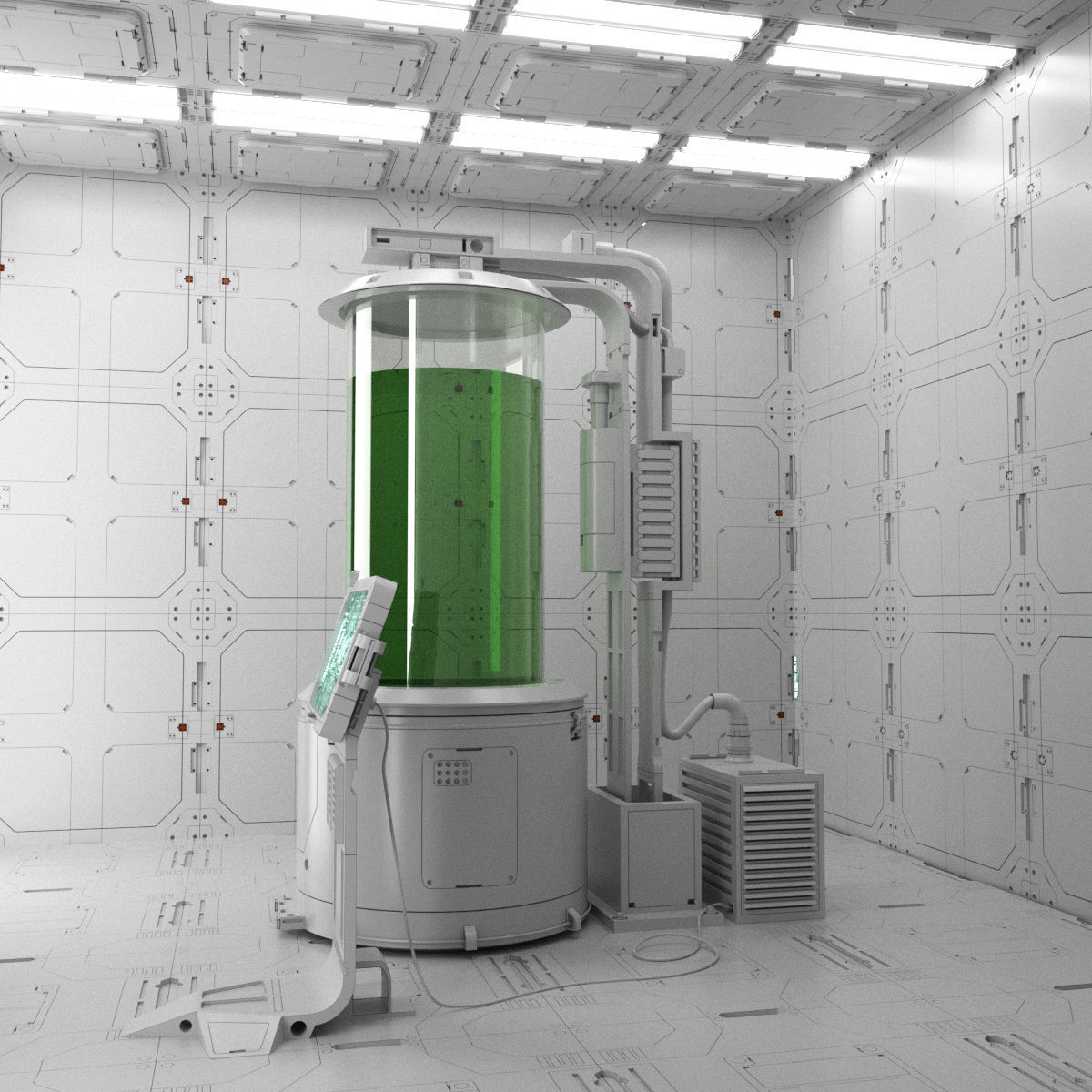 sci fi colb 3D model_1