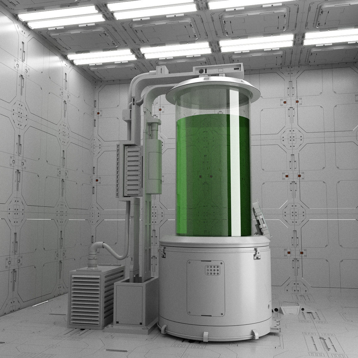 sci fi colb 3D model_3