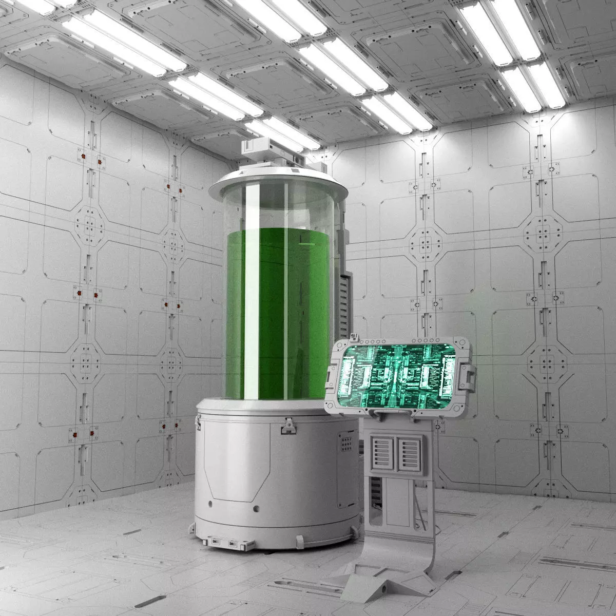 sci fi colb 3D model_0