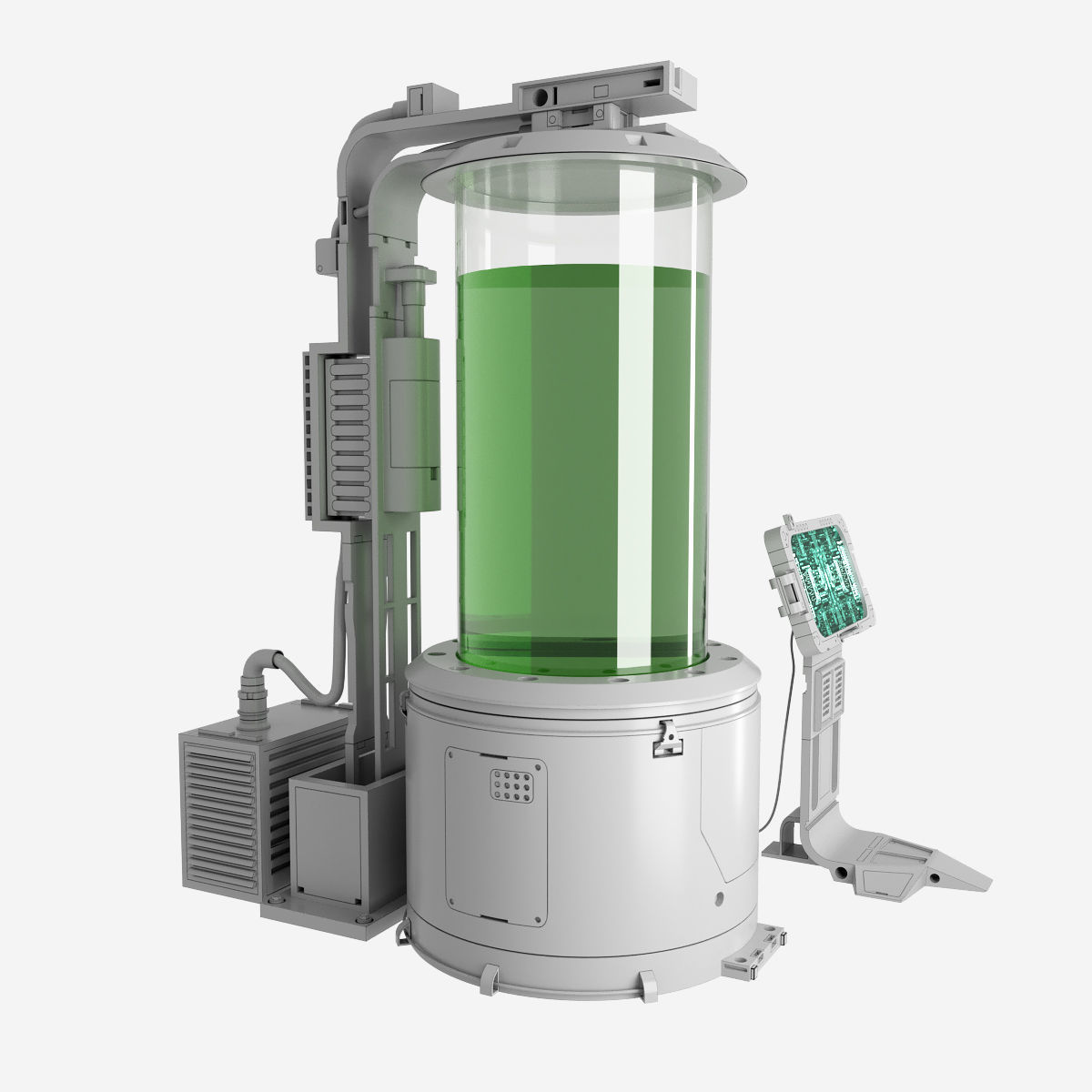 sci fi colb 3D model_4