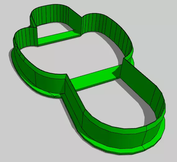 Cactus Cookie Cutter 3D print model_0