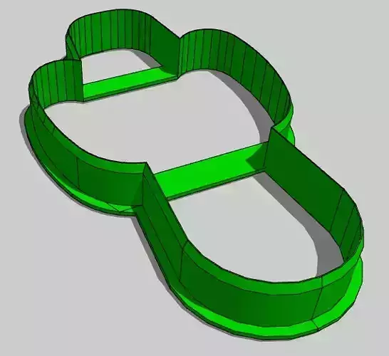 Cactus Cookie Cutter 3D print model