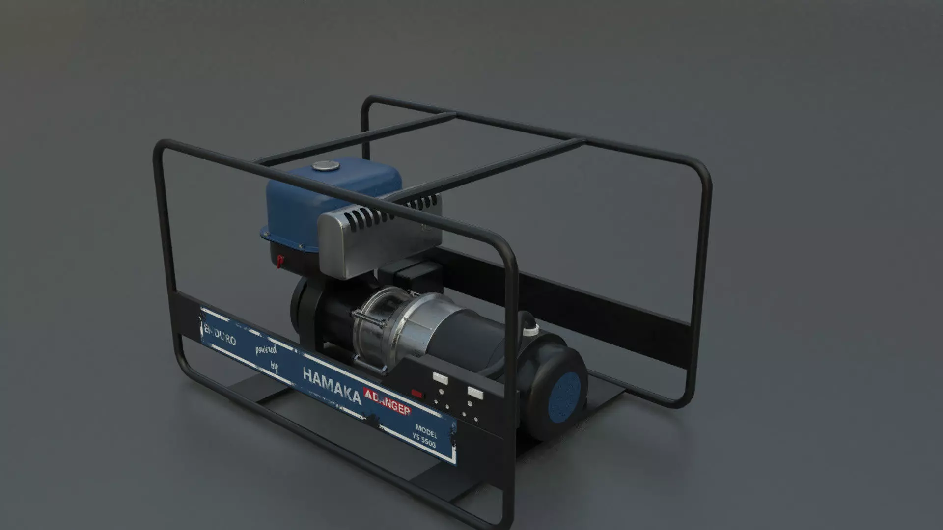 power generator Free low-poly 3D model