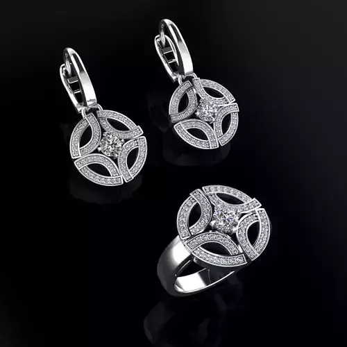 Ring and Earrings 110