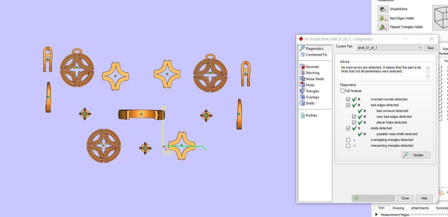 Ring and Earrings 110 3D print model_6