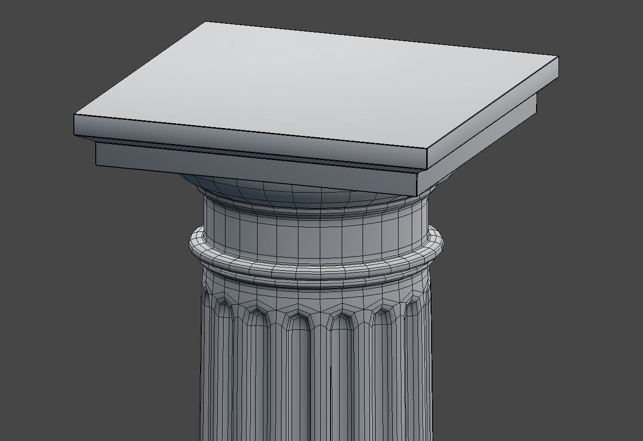 Doric Column 3D model_12