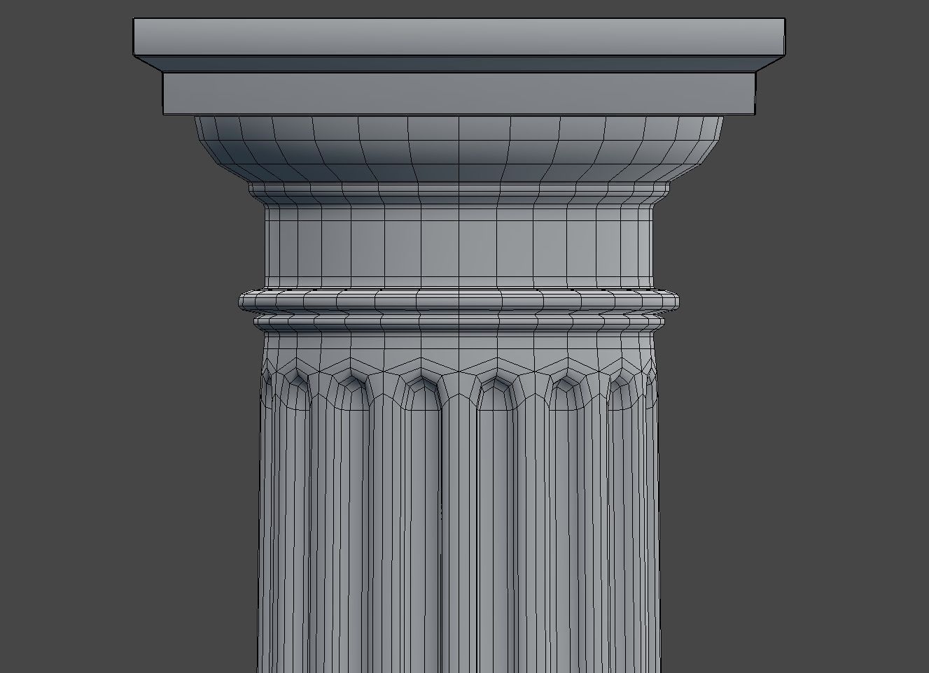 Doric Column 3D model_11