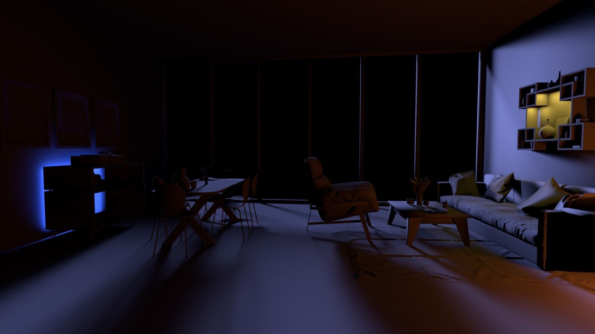 Interior House 3D model -  3D model_11