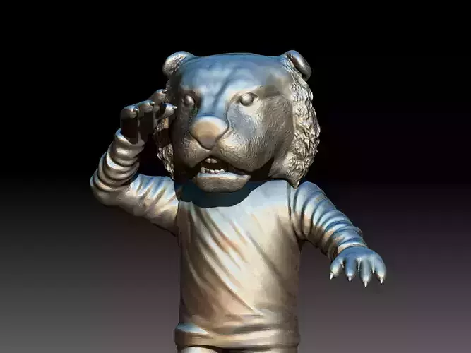 LSU Tiger 3D print model
