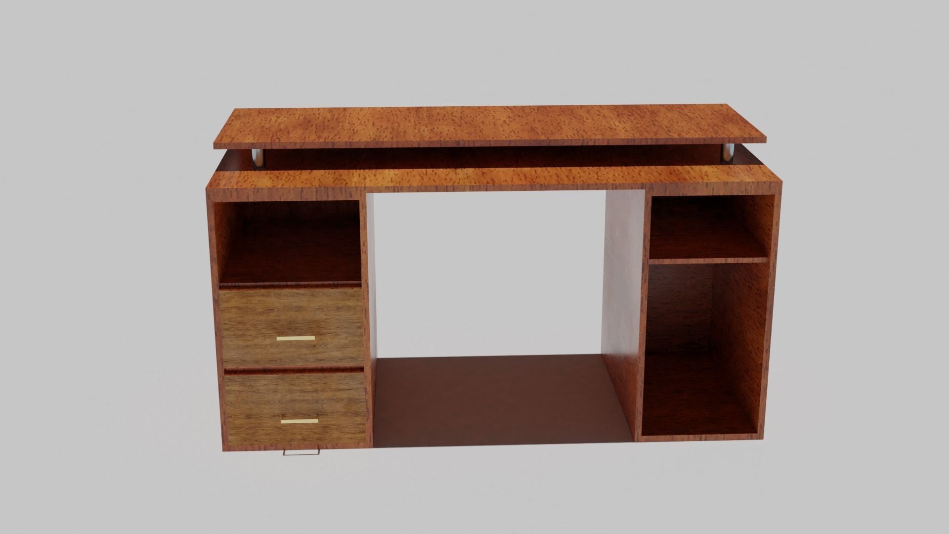 PC TABLE Low-poly 3D model_2