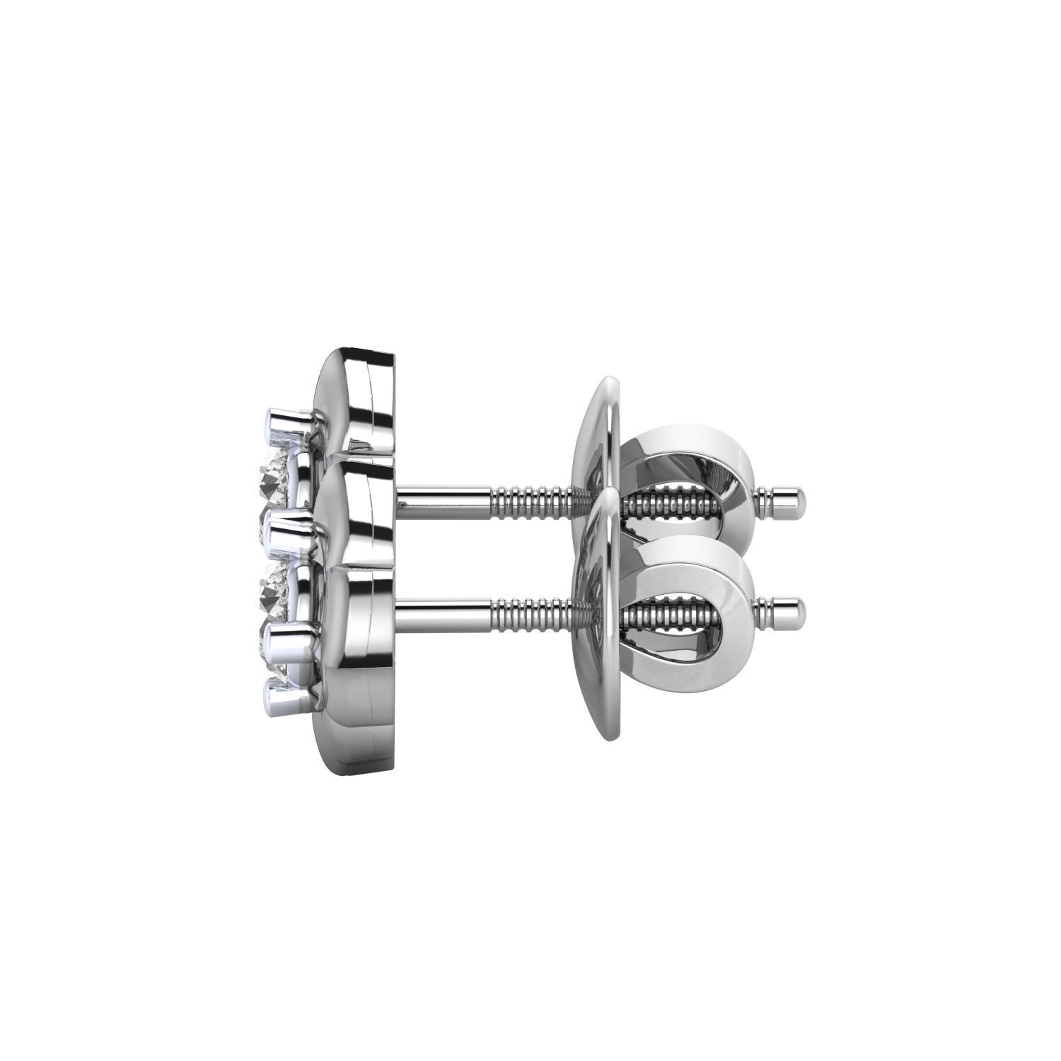 Women earrings jcd render detail 3D print model 3D print model_6