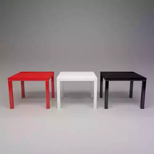 Coffee Table Low-poly 3D model