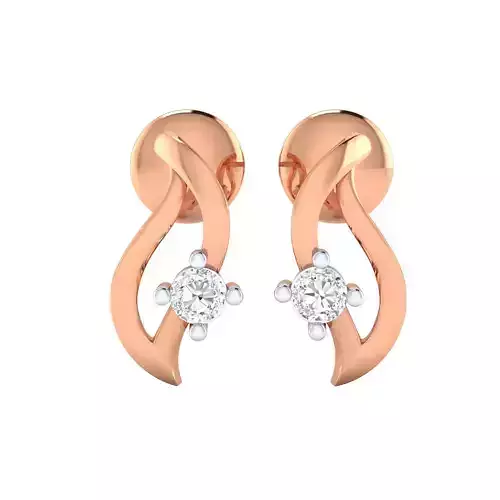 Women earrings 3dm render detail 3D print model