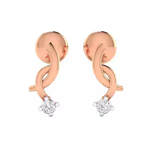 Women earrings 3dm render detail 3D print model