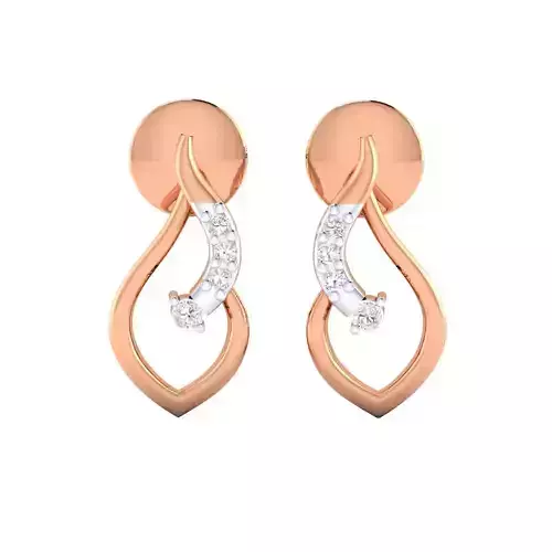 Women earrings 3dm render detail 3D print model
