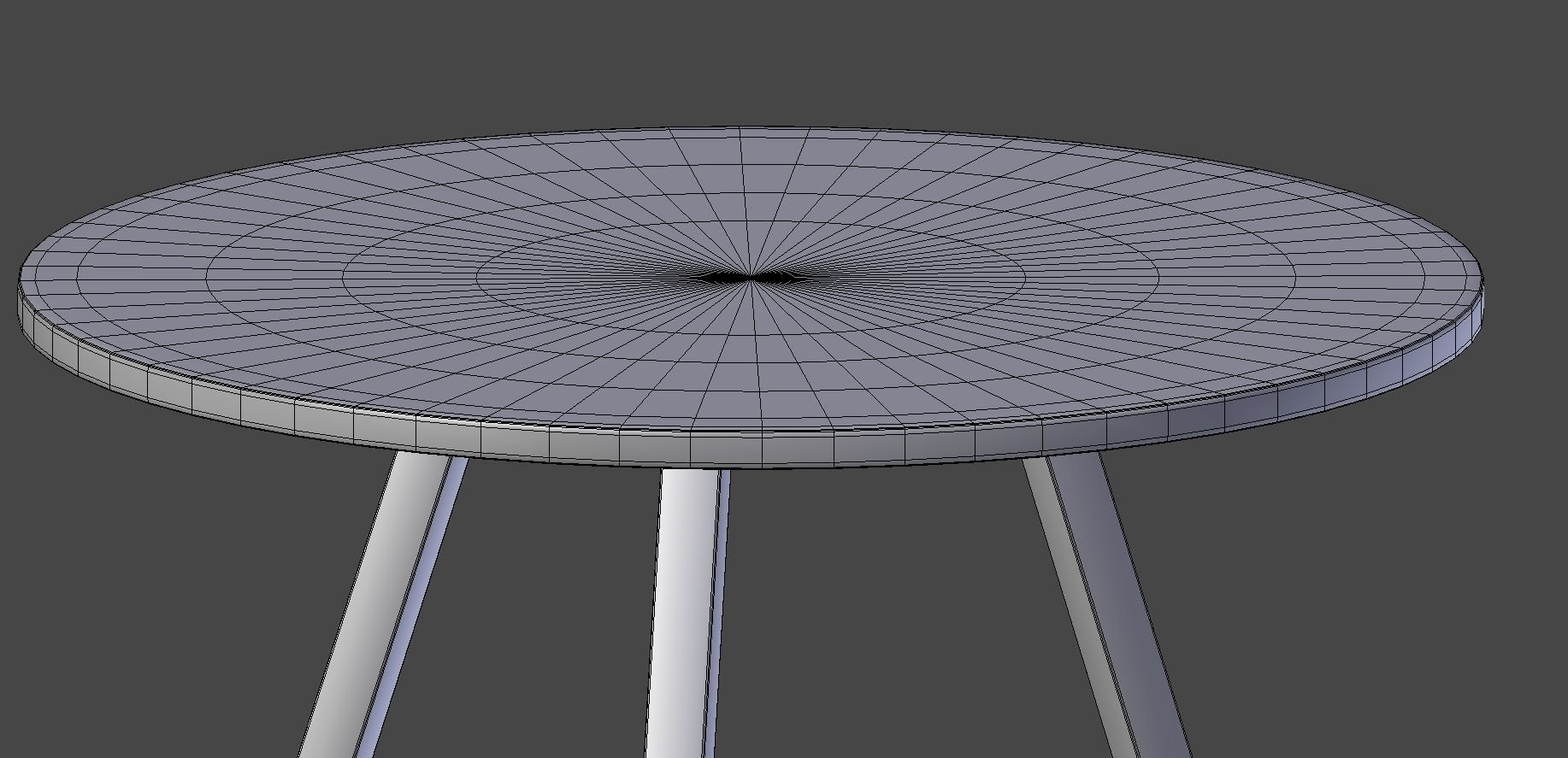 Round Table 3D model_6
