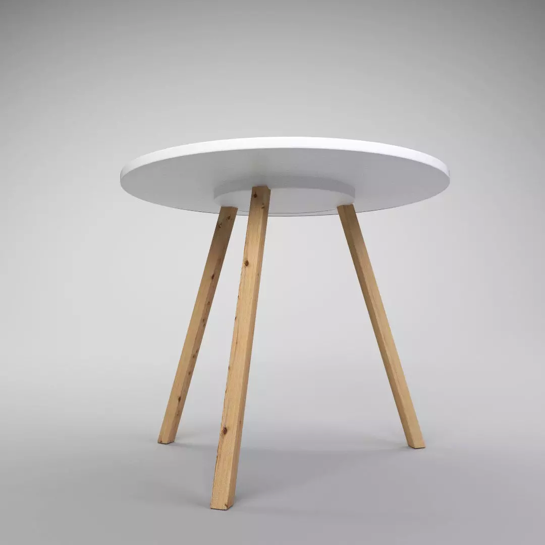 Round Table 3D model_0