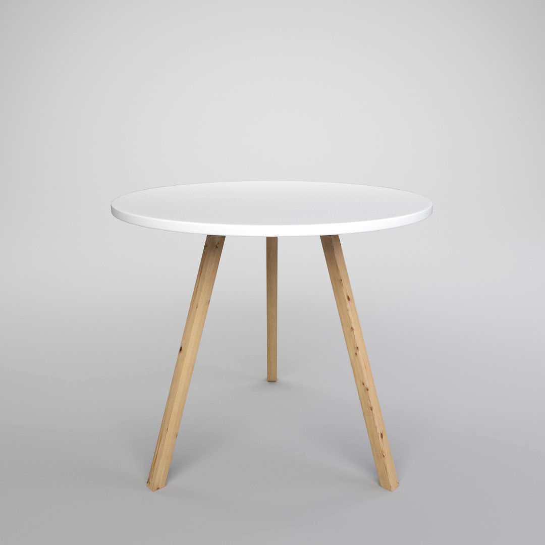 Round Table 3D model_2