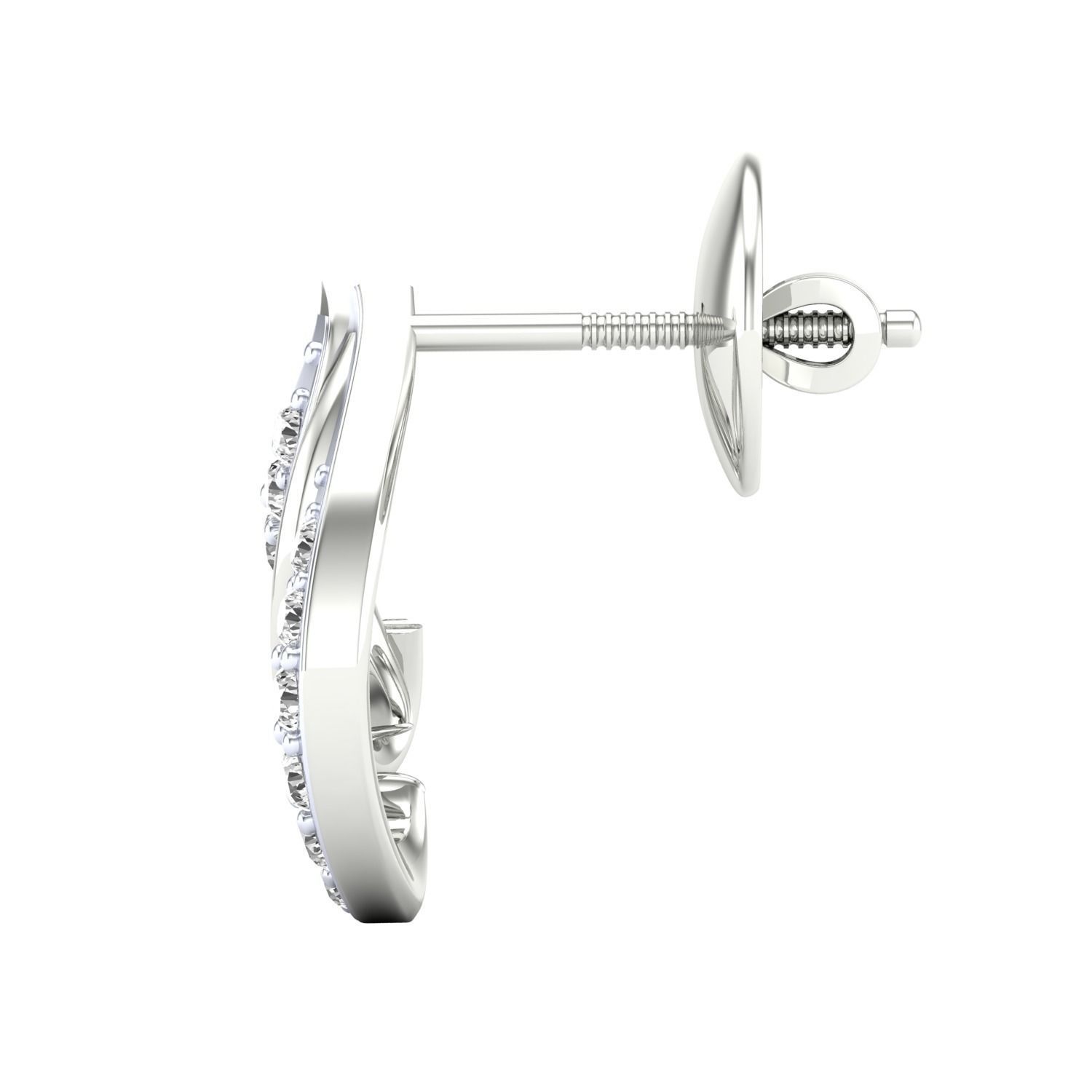 Women earrings 3dm render detail 3D print model 3D print model_13