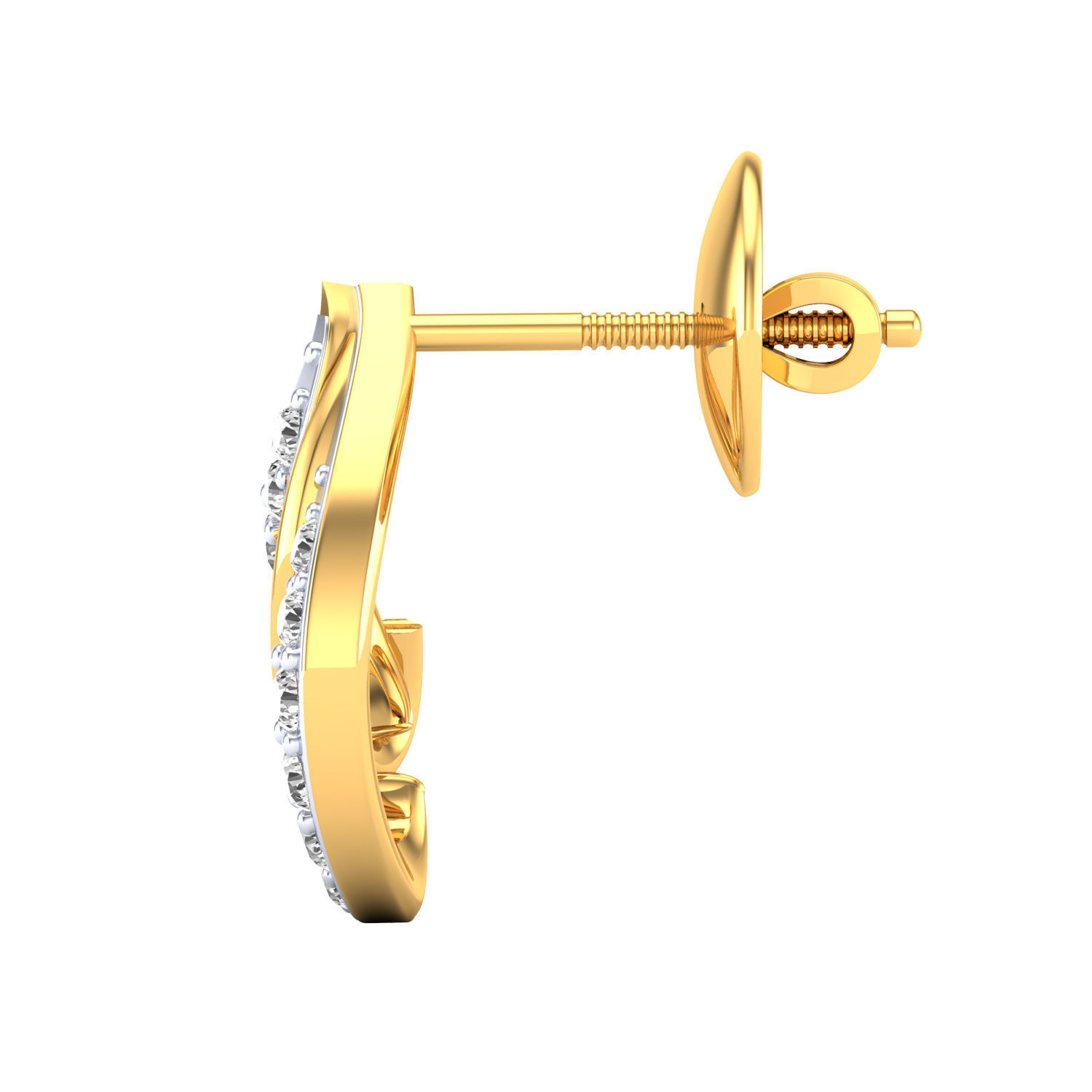 Women earrings 3dm render detail 3D print model 3D print model_14