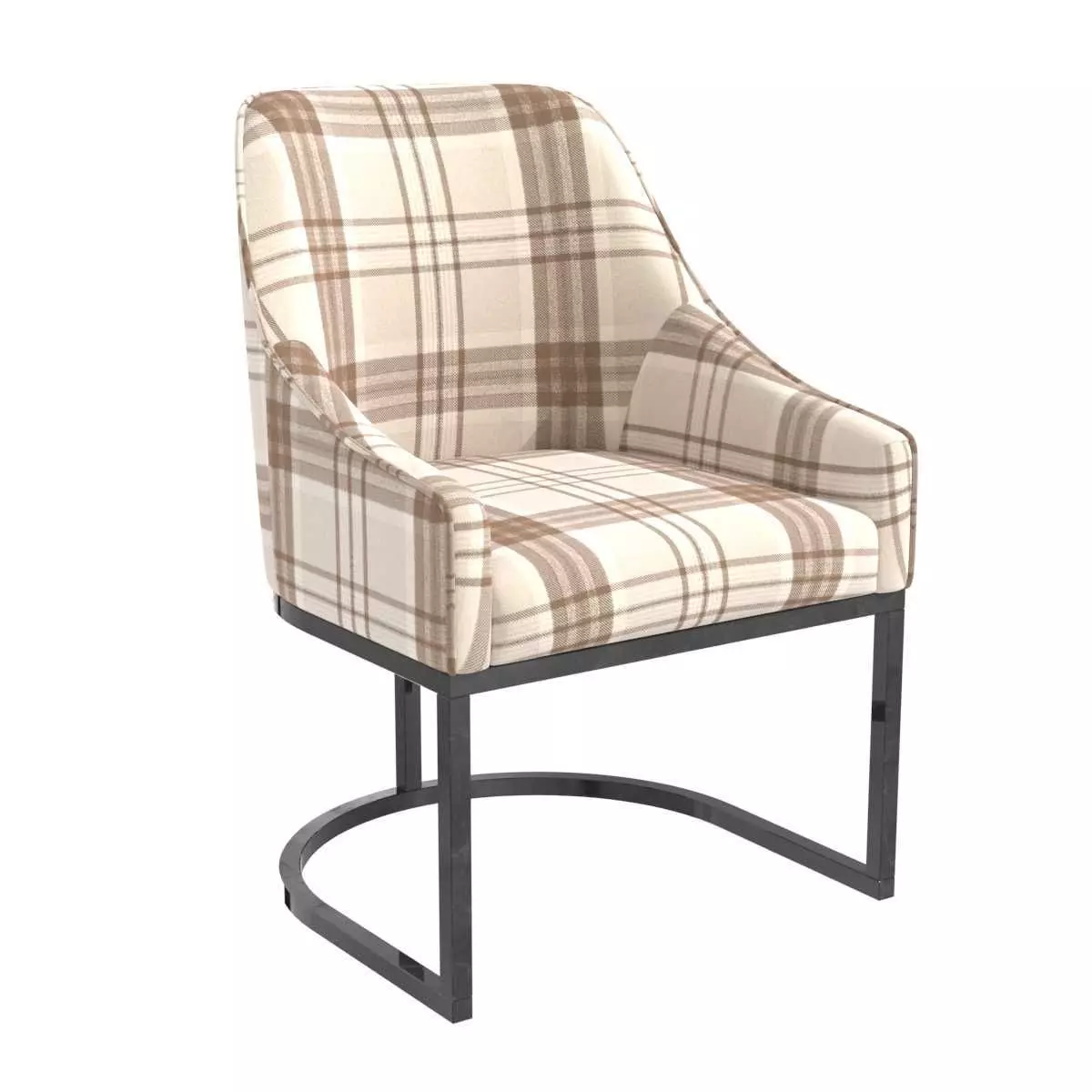 Charter furniture dining armchair 3D model_0