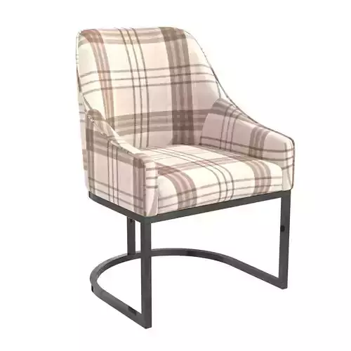 Charter furniture dining armchair 3D model