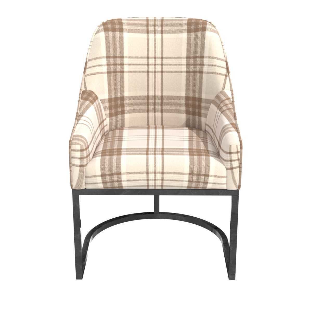 Charter furniture dining armchair 3D model_1