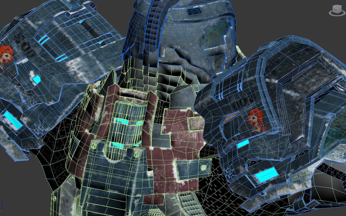 Scifi soldier 3D model_3