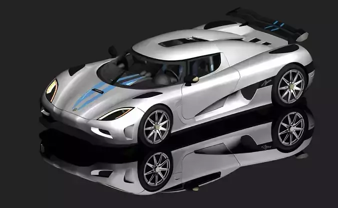Koenigsegg version 3d model 