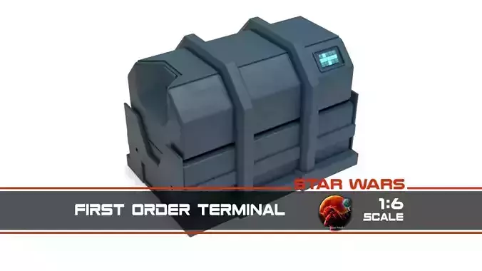 First Order Generator 1-6 scale Hottoys  Free 3D print model