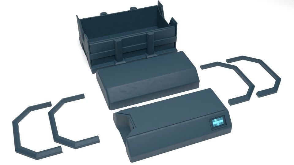 First Order Generator 1-6 scale Hottoys  Free 3D print model_7