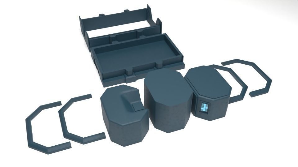 First Order Generator 1-6 scale Hottoys  Free 3D print model_6