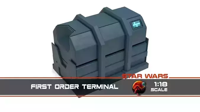 First Order Generator 1-18 scale Kenner Hasbro Free 3D print model