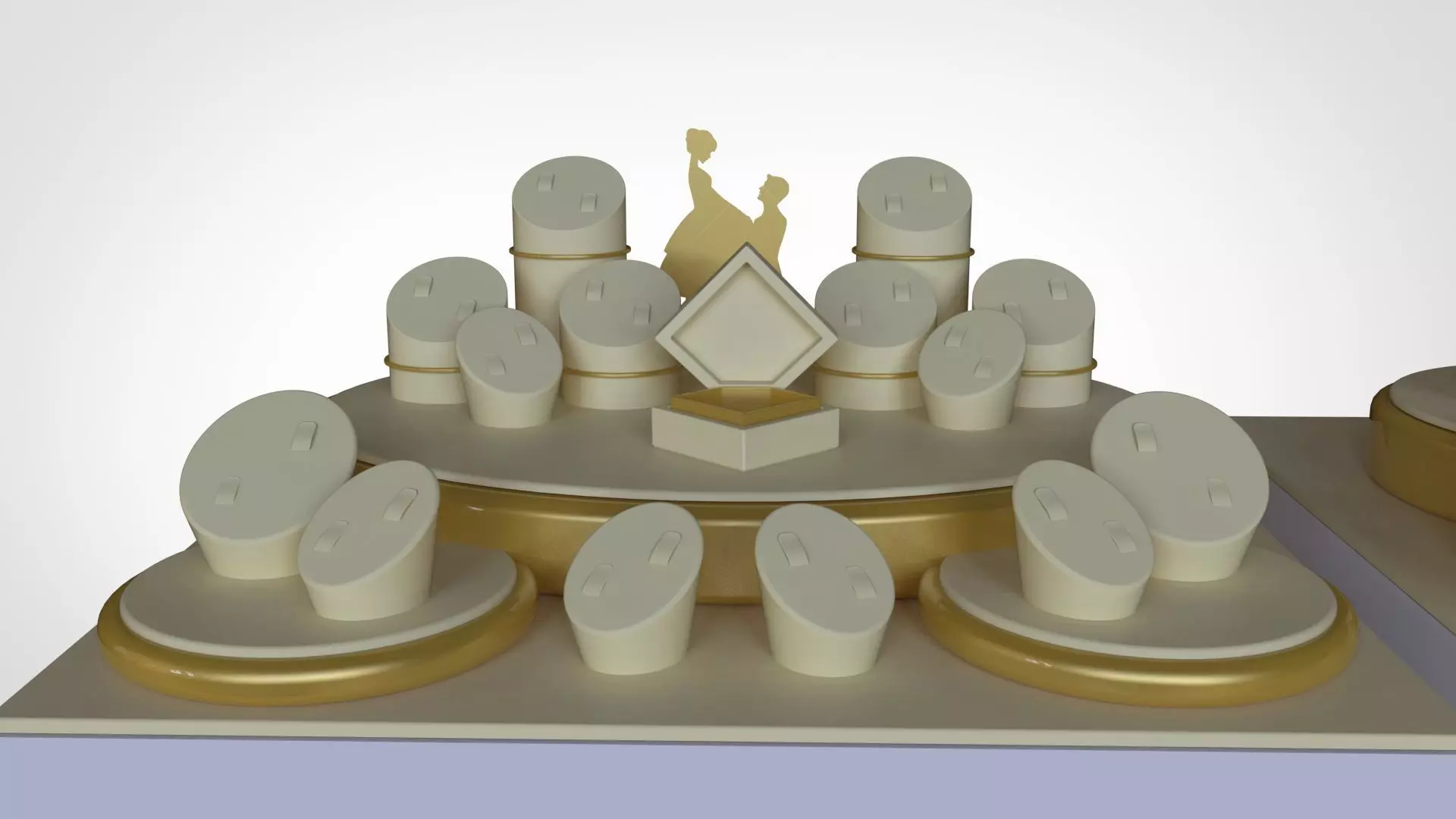Lamira 5 jewelry display concept 3D print model