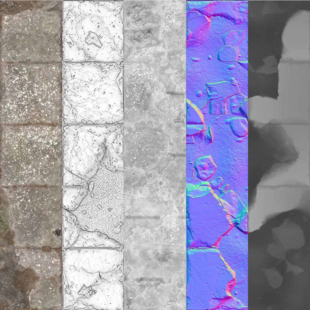 Stone Floor Tiles Texture_3