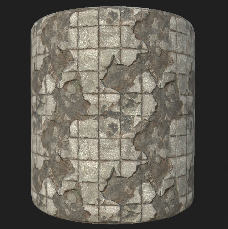 Stone Floor Tiles Texture_1